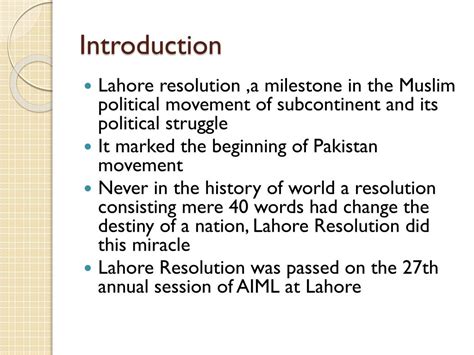 The Lahore Resolution: A Defining Moment for Pakistan, Marking the Beginning of a Struggle for Independence and the Birth of a New Nation