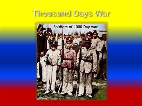 The Thousand Days' War: A Colombian Civil Conflict Marked by Political Upheaval and Ideological Divisions